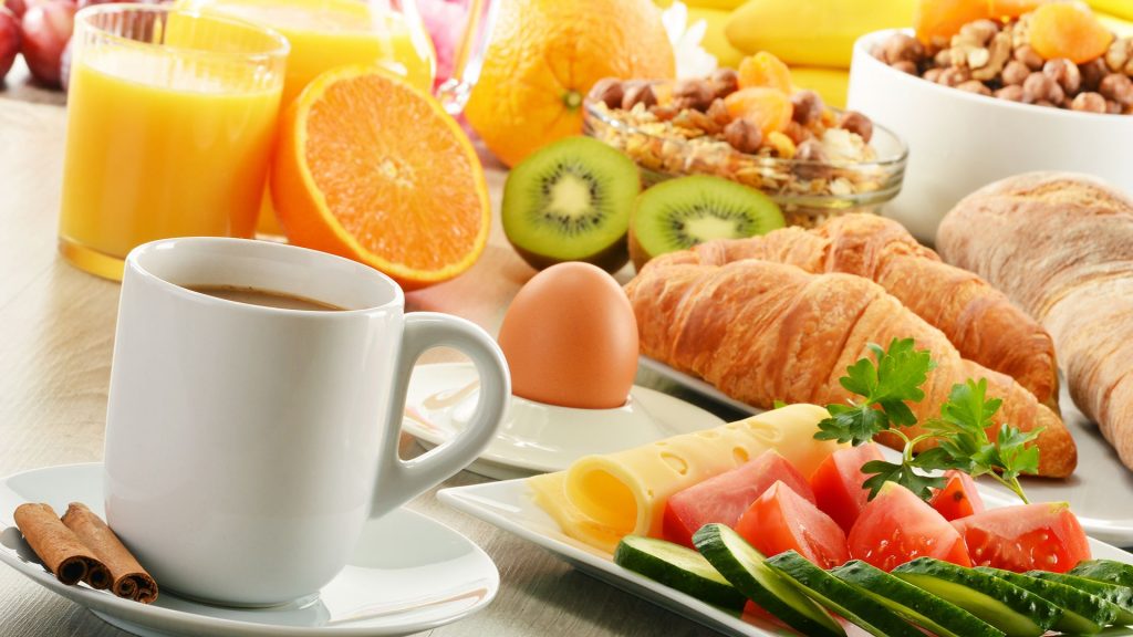 Alimentos ideais para o café da manhã